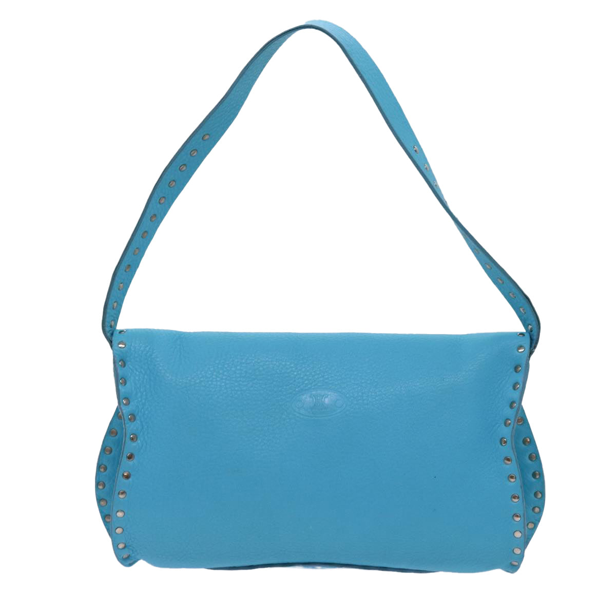 CELINE Shoulder Bag Light Blue  72402