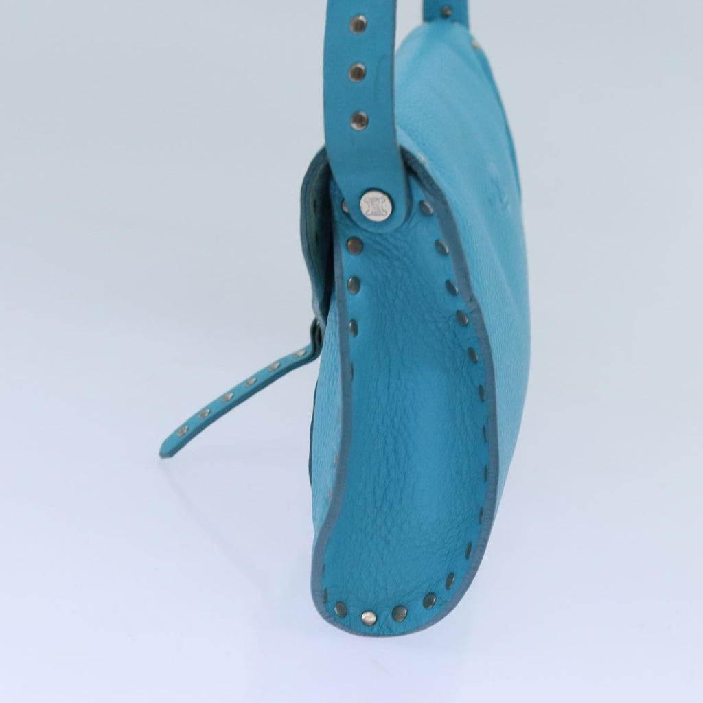 CELINE Shoulder Bag Light Blue  72402