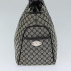 CELINE Macadam Canvas Hand Bag Gray Auth 72403