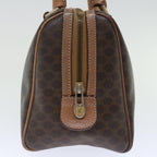 CELINE Macadam Canvas Hand Bag PVC Brown  72451