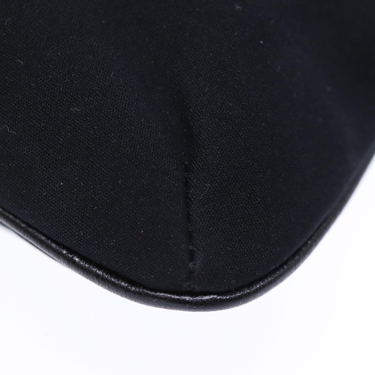 FENDI Mamma Baguette Shoulder Bag Nylon Black72512