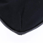 FENDI Mamma Baguette Shoulder Bag Nylon Black72512