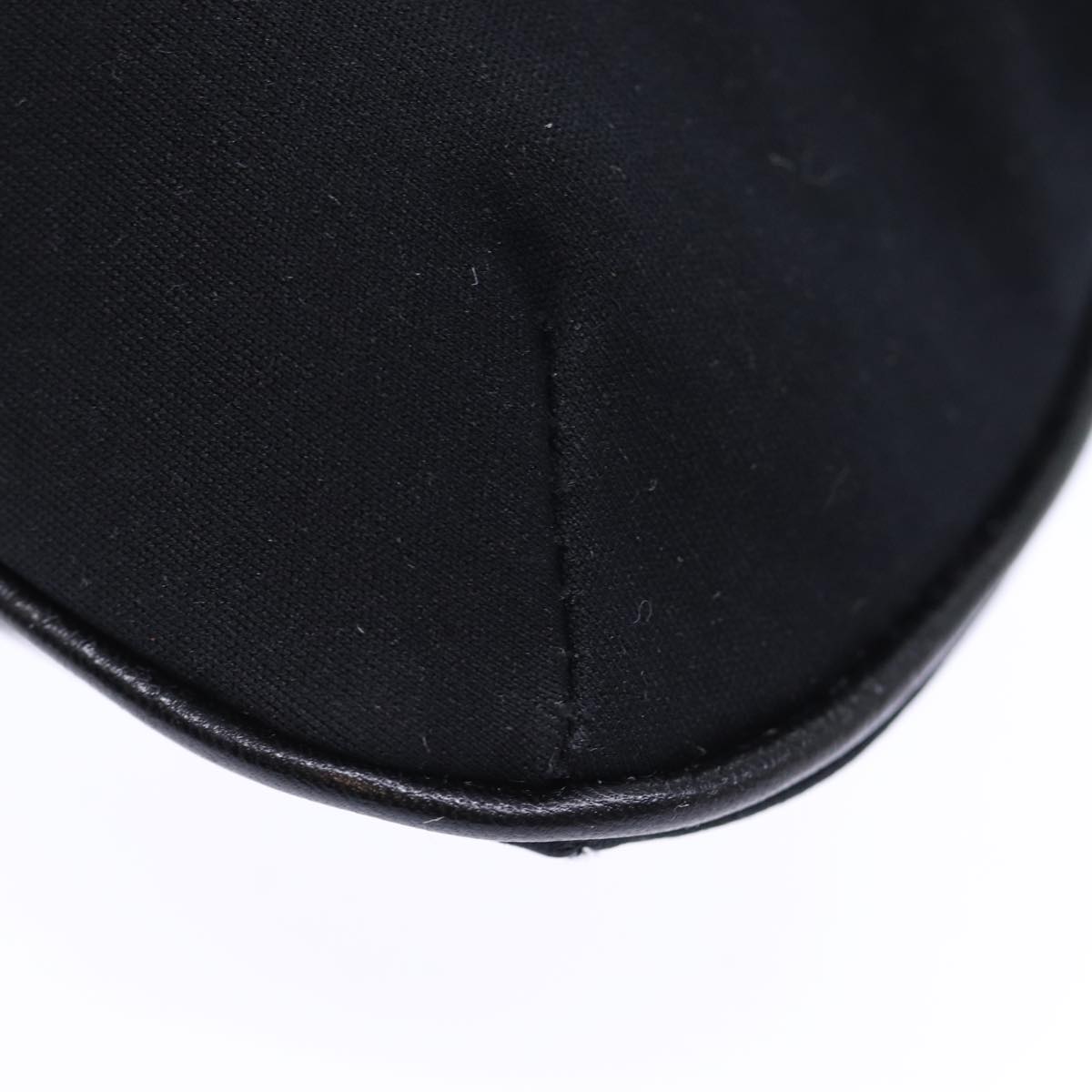 FENDI Mamma Baguette Shoulder Bag Nylon Black72512