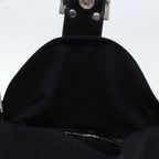 FENDI Mamma Baguette Shoulder Bag Nylon Black72512