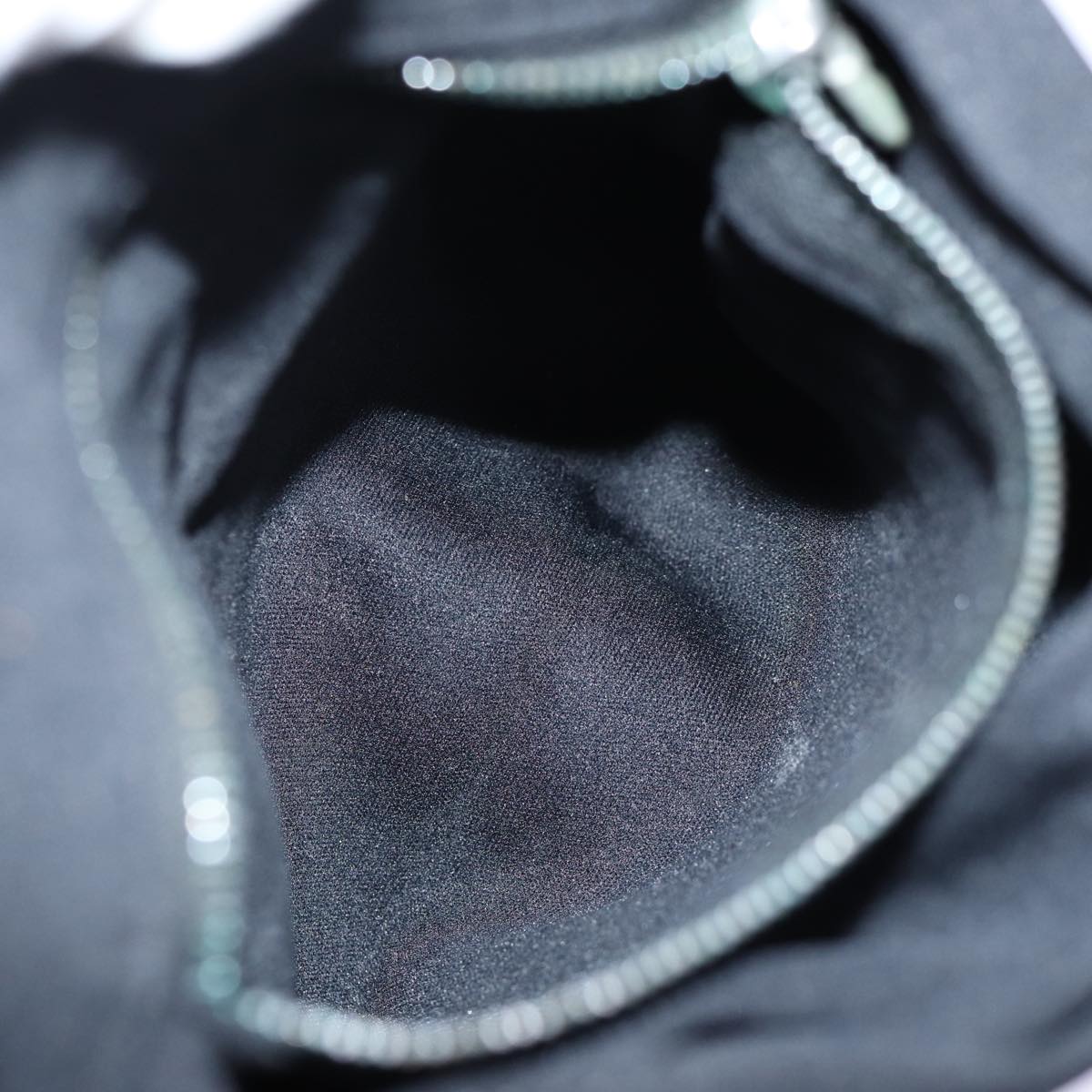 FENDI Mamma Baguette Shoulder Bag Nylon Black72512