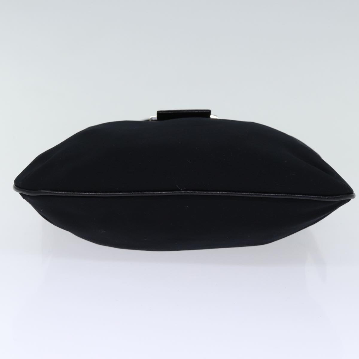 FENDI Mamma Baguette Shoulder Bag Nylon Black72512