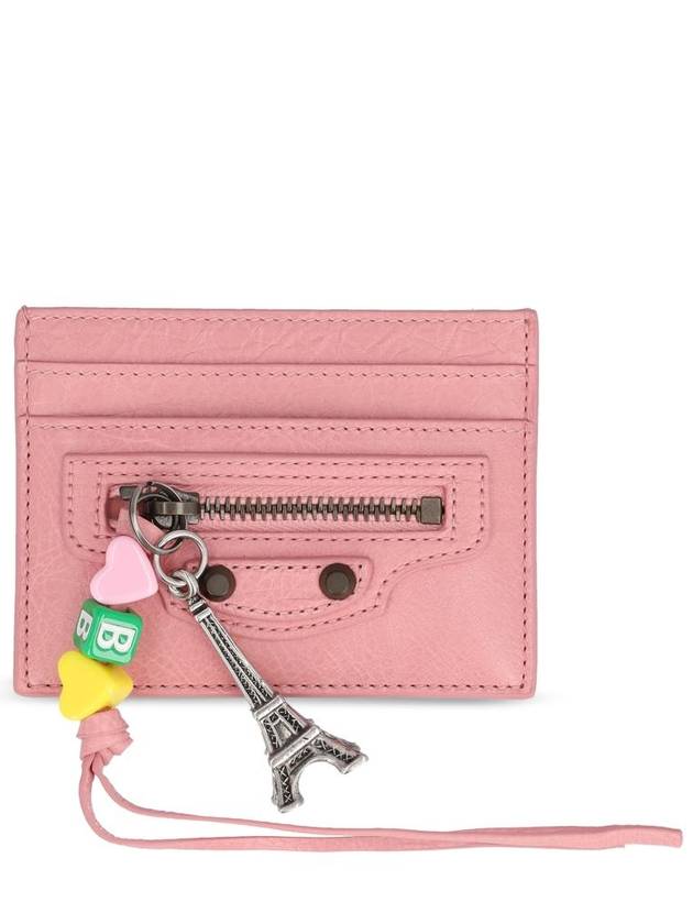 Balenciaga Le City Card Wallet Vintage Pink