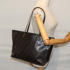 FENDI Zucca Canvas Tote Bag Coated Canvas Brown72588