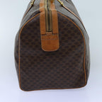 CELINE Macadam Canvas Boston Bag PVC Brown Auth 72611