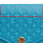 Louis Vuitton Women's Nanogram Calfskin Wallet M82314