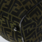 FENDI Zucca Canvas Boston Bag 2way Brown72698