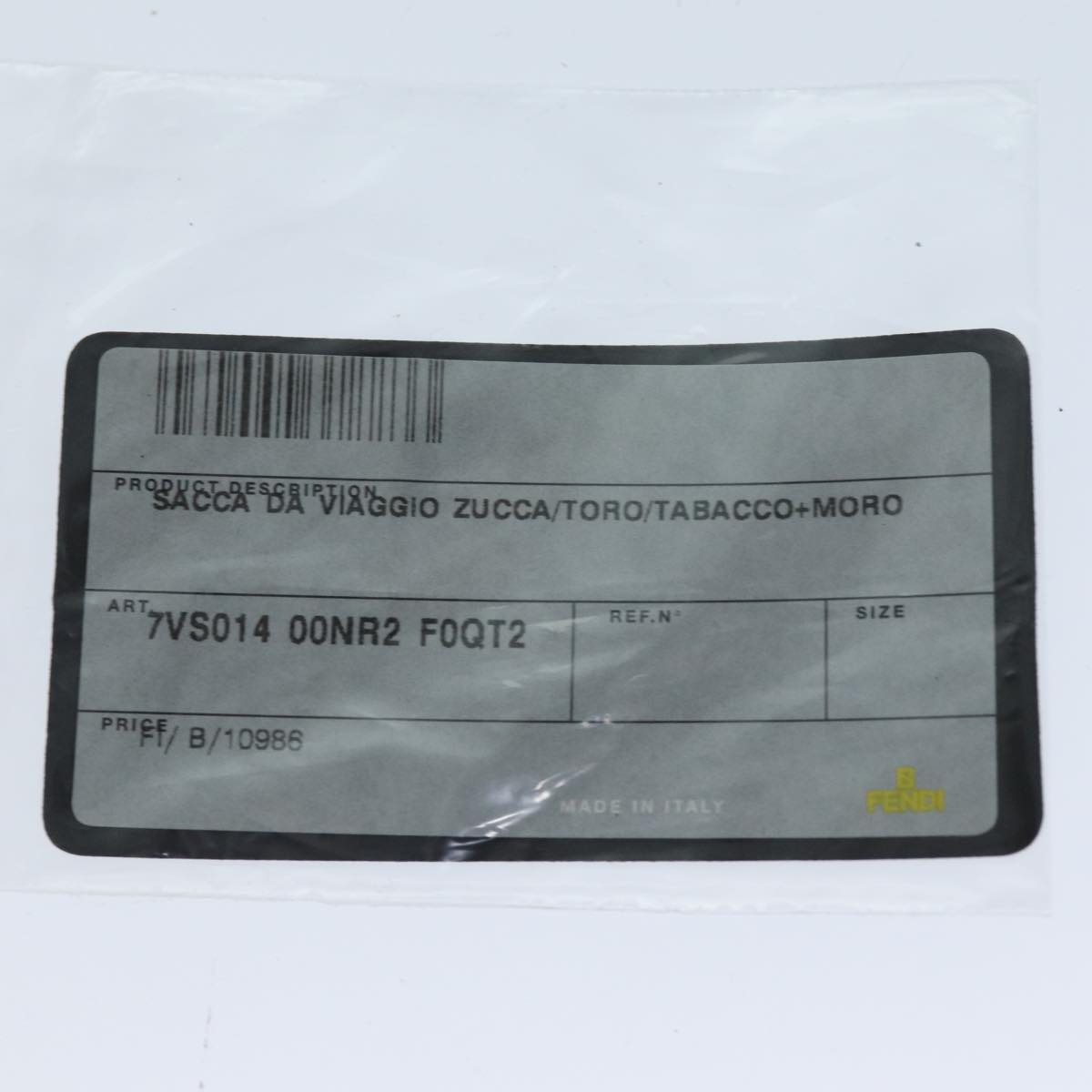 FENDI Zucca Canvas Boston Bag 2way Brown72698