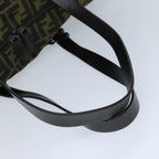 FENDI Zucca Canvas Boston Bag 2way Brown72698
