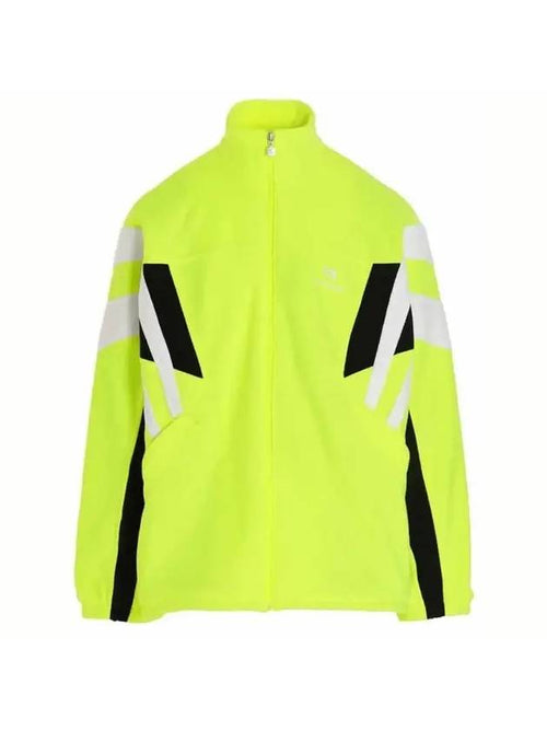Balenciaga B logo track jacket yellow