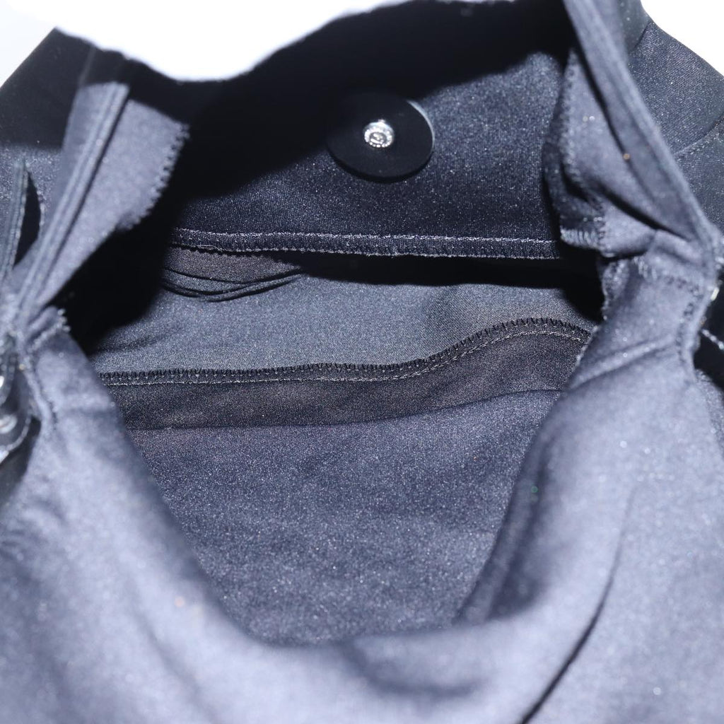 FENDI Mamma Baguette Shoulder Bag Nylon Black72742