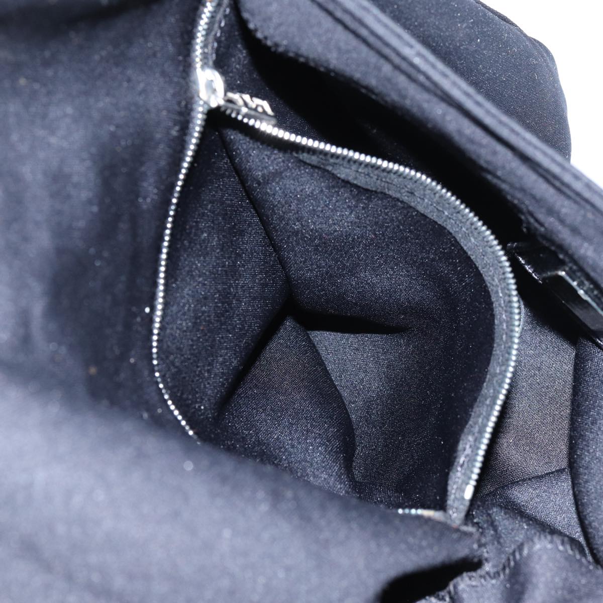 FENDI Mamma Baguette Shoulder Bag Nylon Black72742