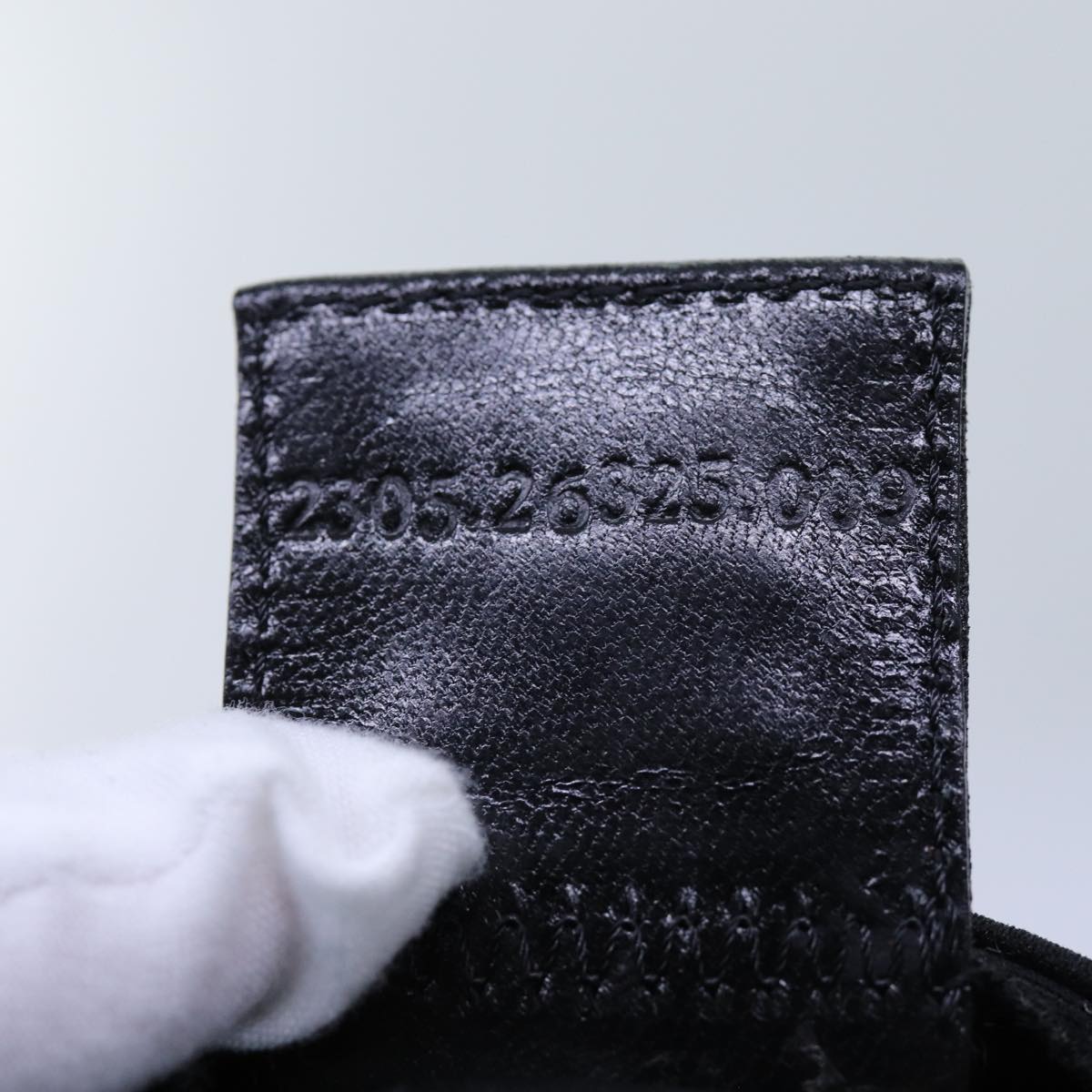 FENDI Mamma Baguette Shoulder Bag Nylon Black72742