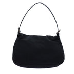 FENDI Mamma Baguette Shoulder Bag Nylon Black72742
