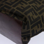FENDI Zucca Canvas Tote Bag Brown72779