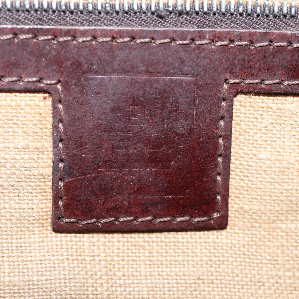 FENDI Zucca Canvas Tote Bag Brown72779