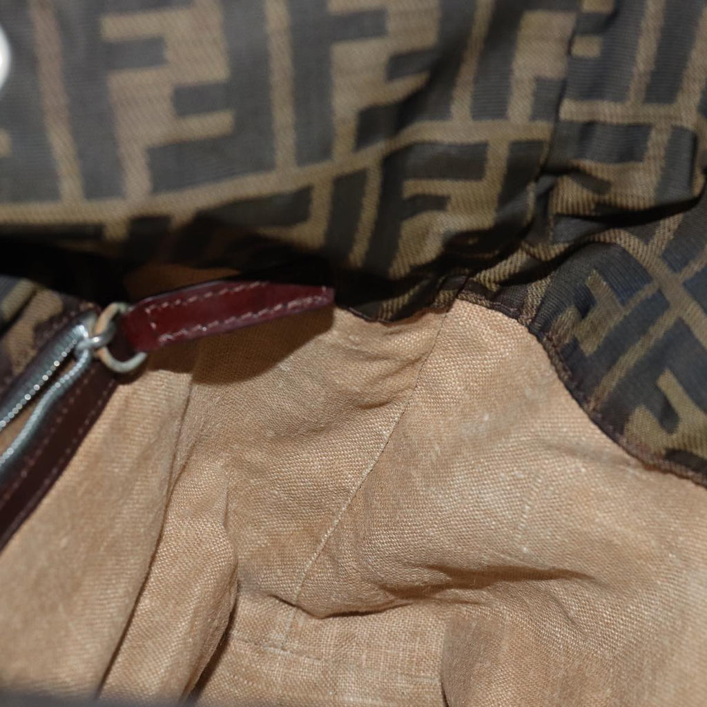 FENDI Zucca Canvas Tote Bag Brown72779