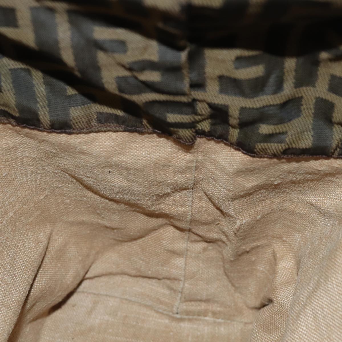 FENDI Zucca Canvas Tote Bag Brown72779