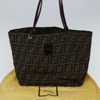 FENDI Zucca Canvas Tote Bag Brown72779