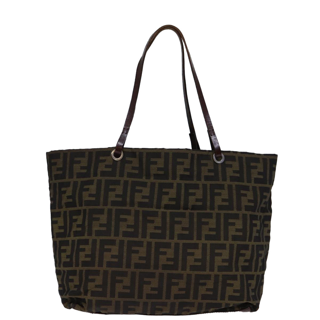 FENDI Zucca Canvas Tote Bag Brown72779