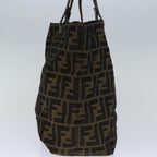 FENDI Zucca Canvas Tote Bag Brown72779