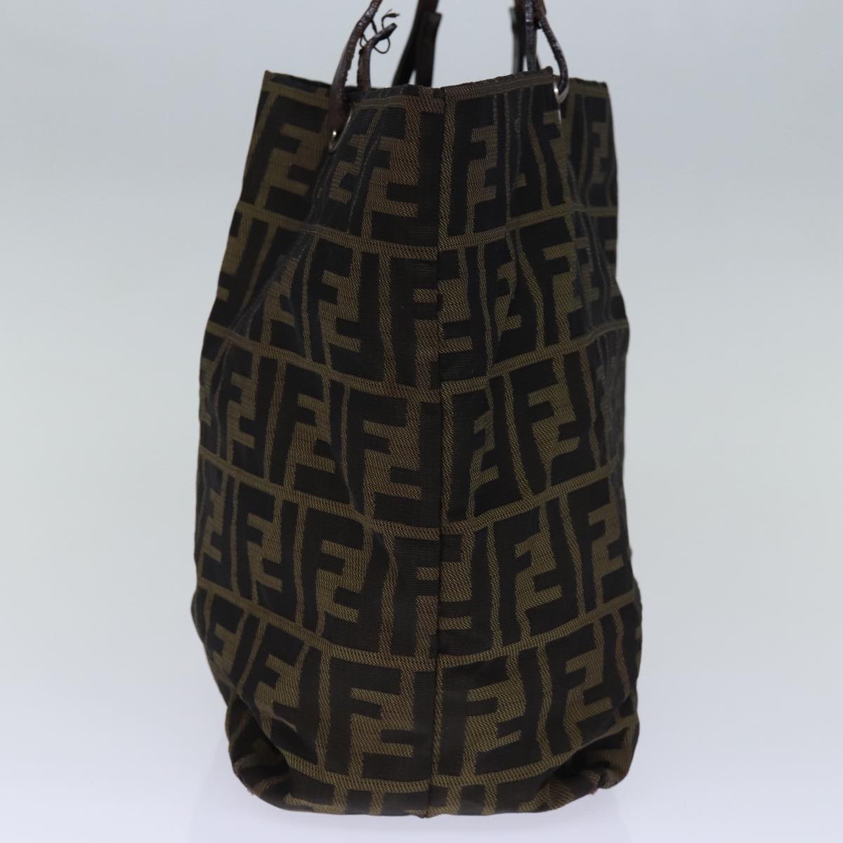 FENDI Zucca Canvas Tote Bag Brown72779