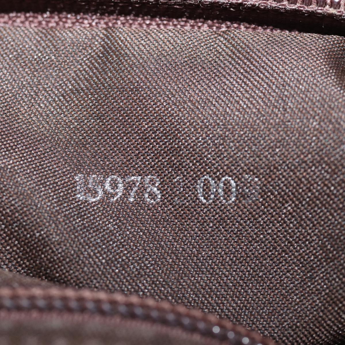 FENDI Zucca Canvas Hand Bag 2Set Black Brown72894