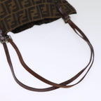FENDI Zucca Canvas Hand Bag 2Set Black Brown72894