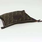 Fendi Zucca  Canvas Clutch Bag ()