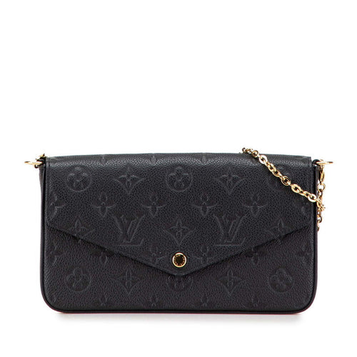 Louis Vuitton Pochette Felicie Monogram Empreinte Shoulder Bag