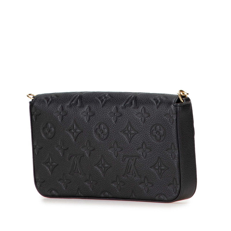 Louis Vuitton Pochette Felicie Monogram Empreinte Shoulder Bag