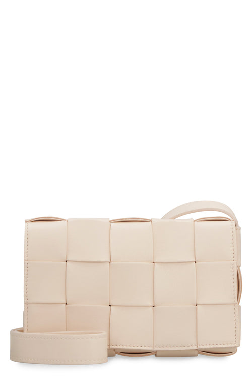 BOTTEGA VENETA Mini Intrecciato Leather Crossbody Handbag