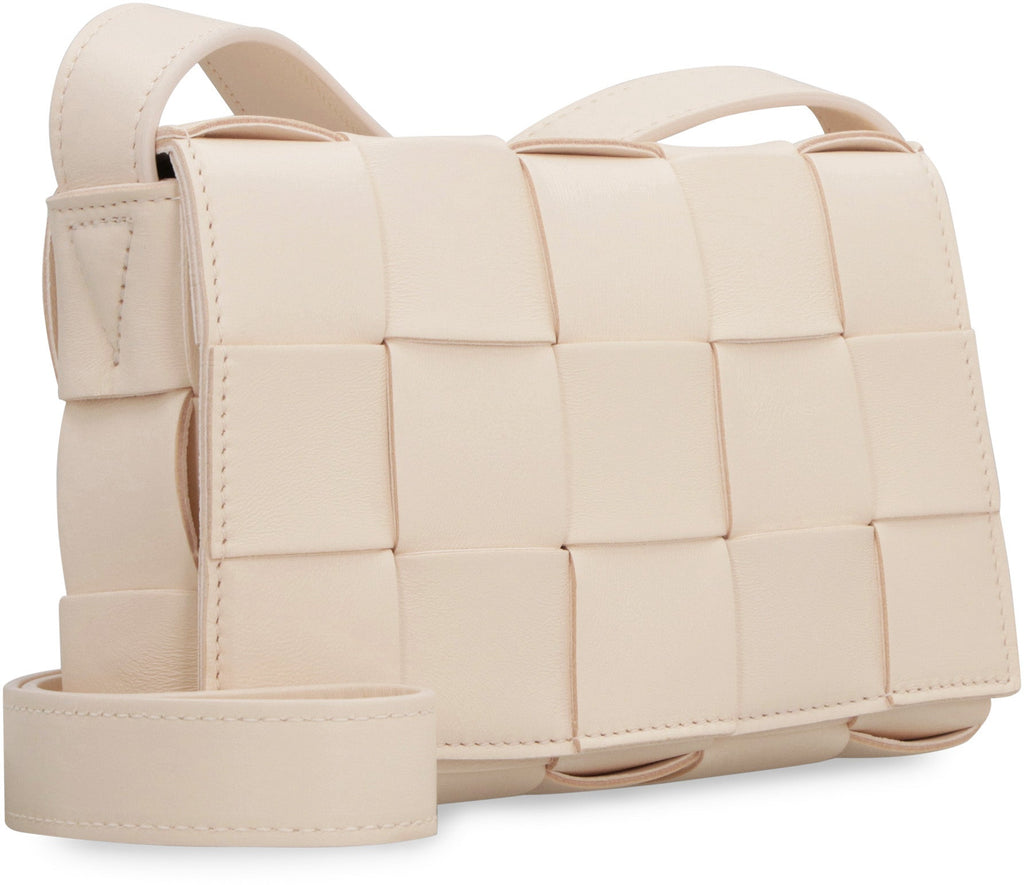 BOTTEGA VENETA Mini Intrecciato Leather Crossbody Handbag