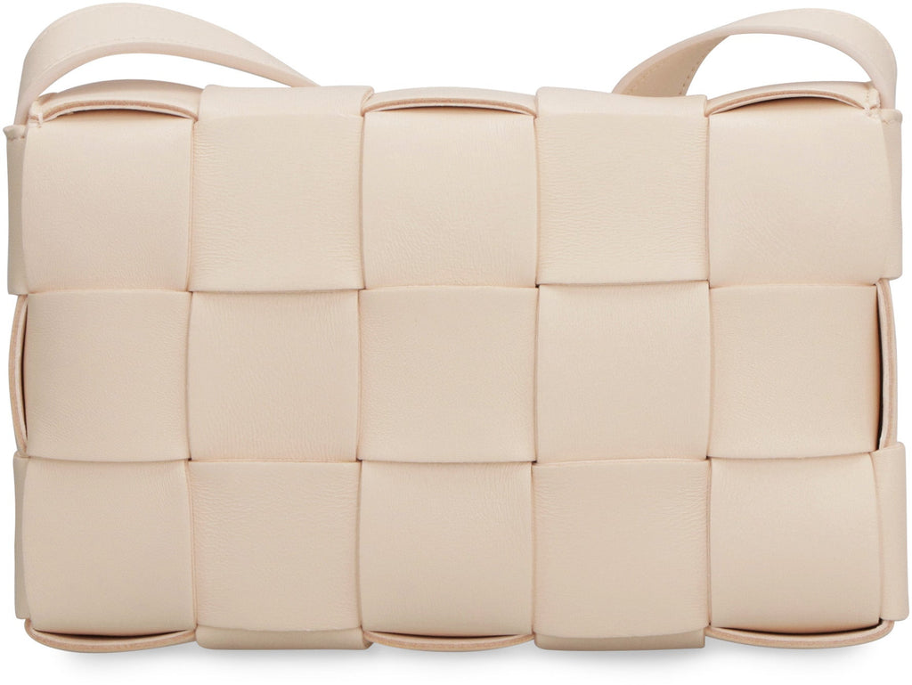 BOTTEGA VENETA Mini Intrecciato Leather Crossbody Handbag