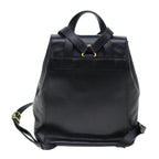 CELINE Backpack Leather Black  73090