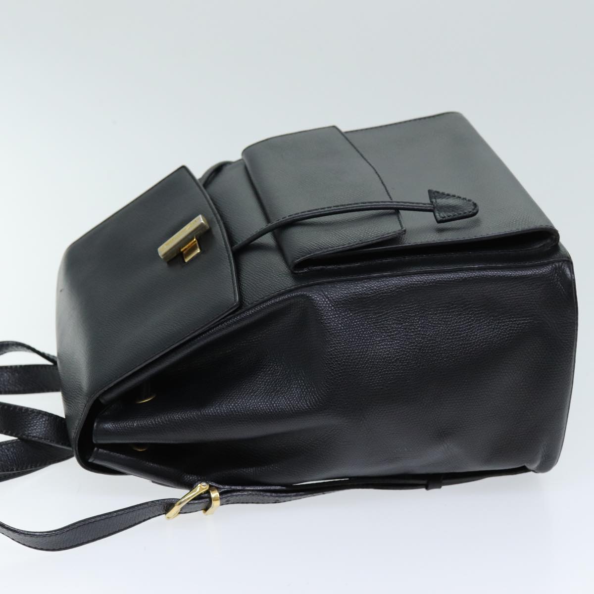 CELINE Backpack Leather Black  73090