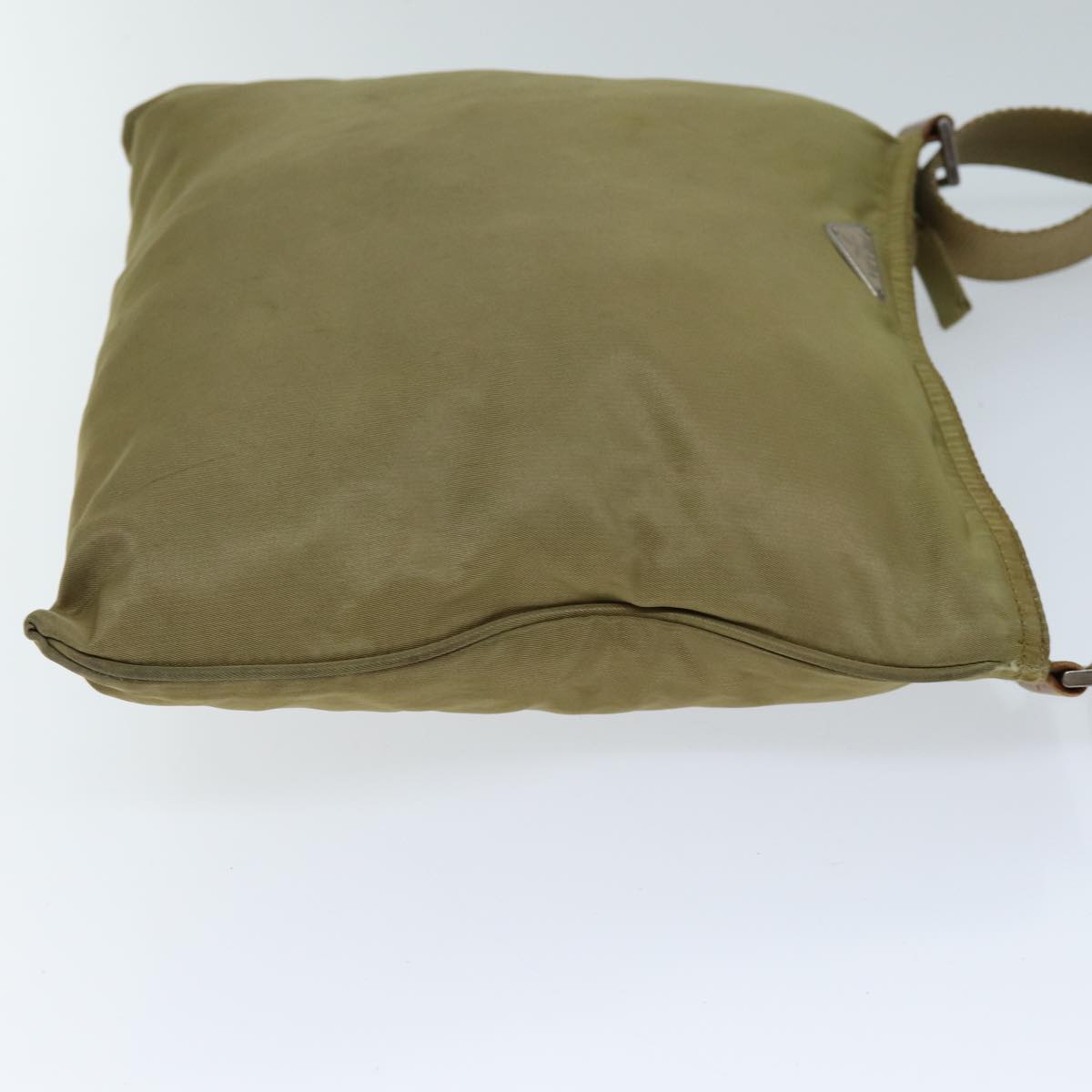 PRADA Shoulder Bag Nylon Beige 73098