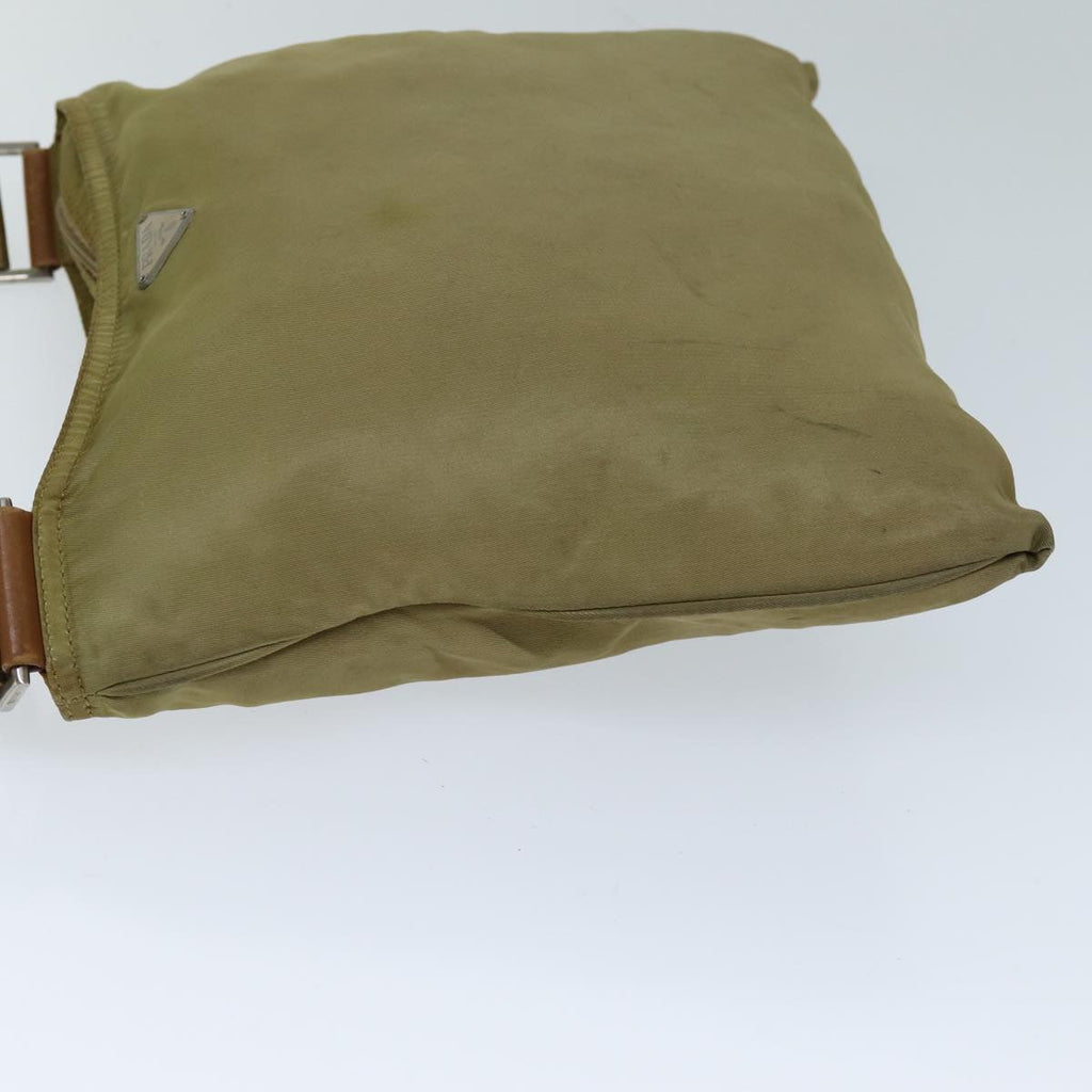 PRADA Shoulder Bag Nylon Beige 73098