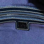 FENDI Zucchino Canvas Hand Bag Navy73134