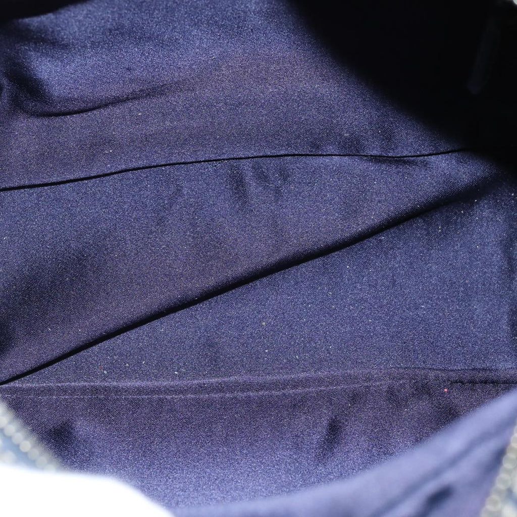 FENDI Zucchino Canvas Hand Bag Navy73134