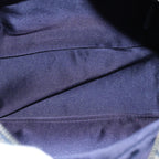 FENDI Zucchino Canvas Hand Bag Navy73134