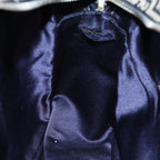 FENDI Zucchino Canvas Hand Bag Navy73134