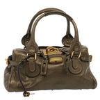 Chloe Paddington Shoulder Bag Leather Brown 73238