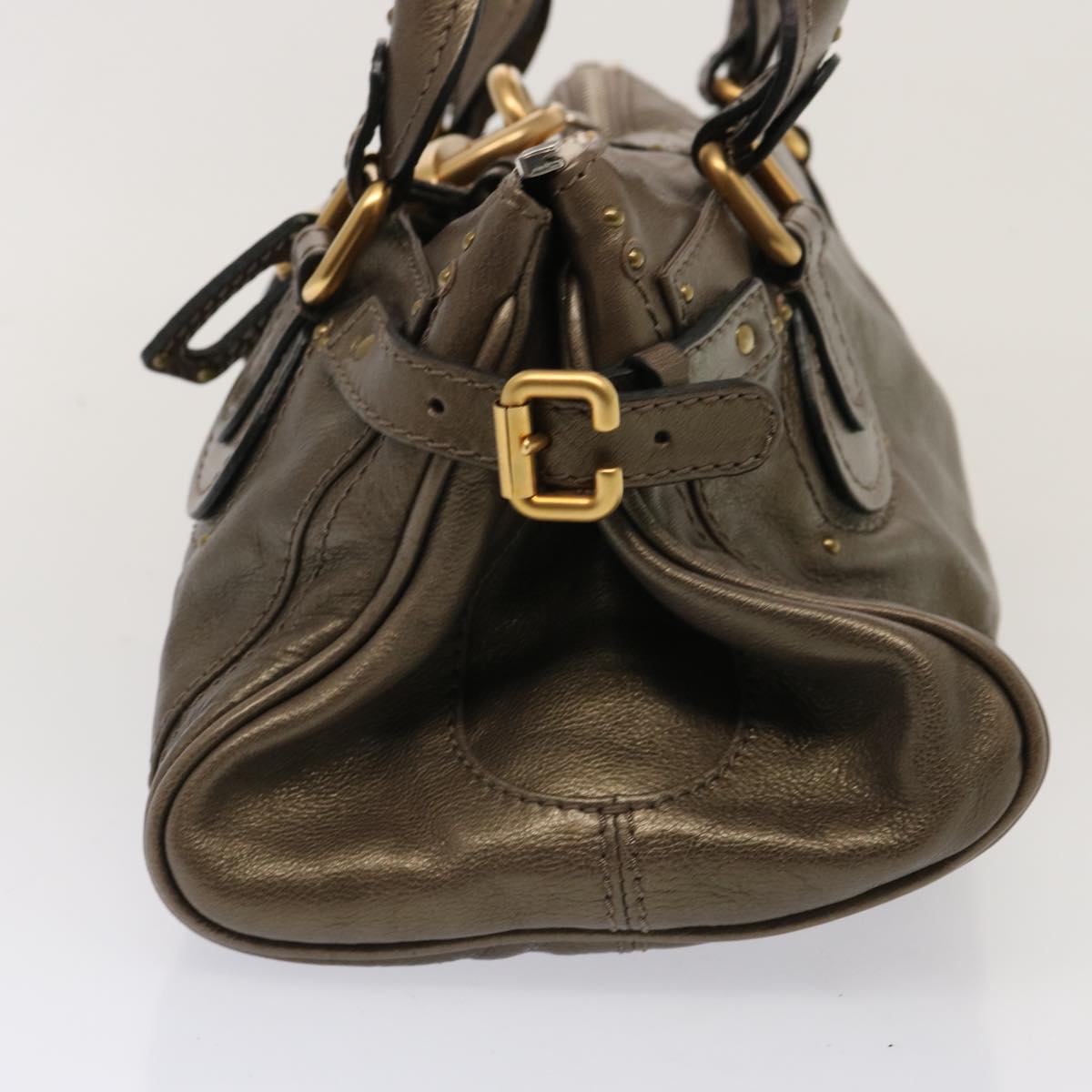 Chloe Paddington Shoulder Bag Leather Brown 73238