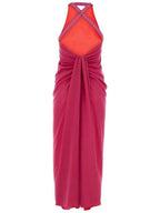 Fendi midi dress FDC821AQ33 F1M2C PINK