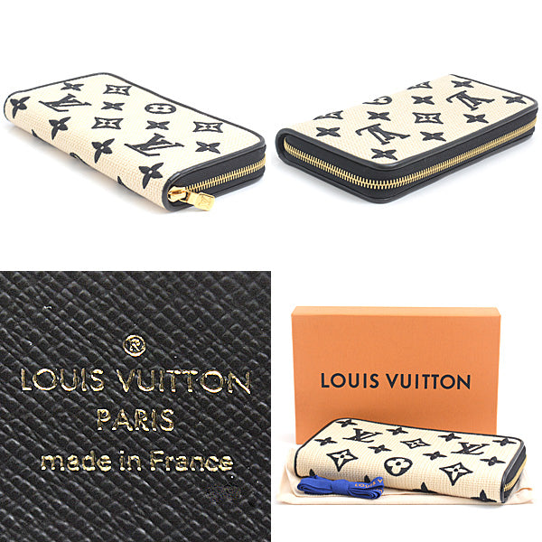 Louis Vuitton Cotton LV By The Pool Zippy Wallet M82529